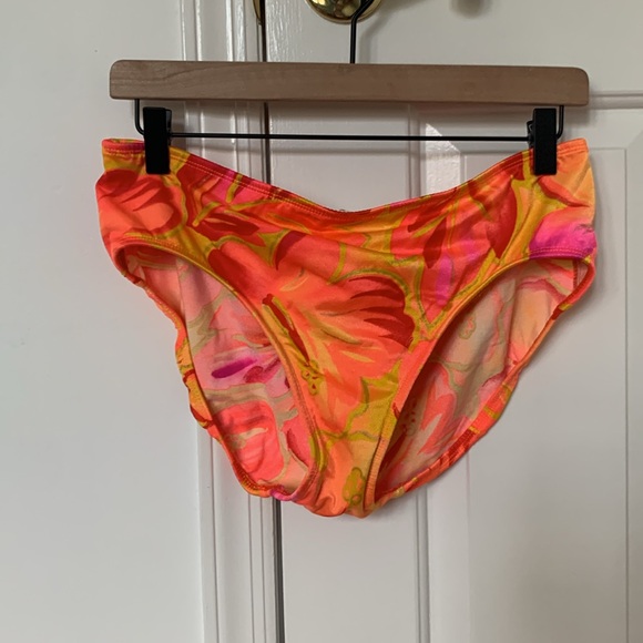 VTG 80s 90s neon tankini swimsuit Sirena vintage size 13 or small medium - Picture 4 of 11